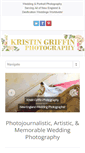 Mobile Screenshot of kristingriffinphotography.com